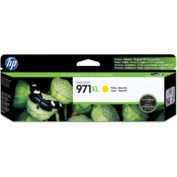 hp 971XL High Yield Ink Cartridge, Yellow Single Pack, CN628AE